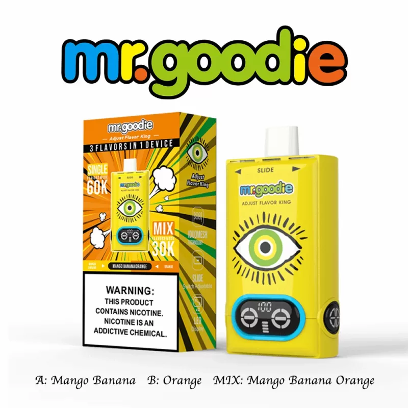 Mr. Goodie Adjust Flavor King 60000 – 60K Puffs Triple Flavors iDuomesh Technology Disposable Vape - Image 2