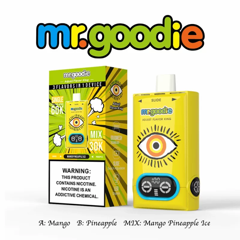 Mr. Goodie Adjust Flavor King 60000 – 60K Puffs Triple Flavors iDuomesh Technology Disposable Vape - Image 3