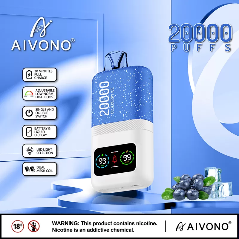 AIM MAGIC 20000 – 20K Puffs 1.0Ω Dual Mesh 26ml E-Liquid Disposable Vape - Image 2