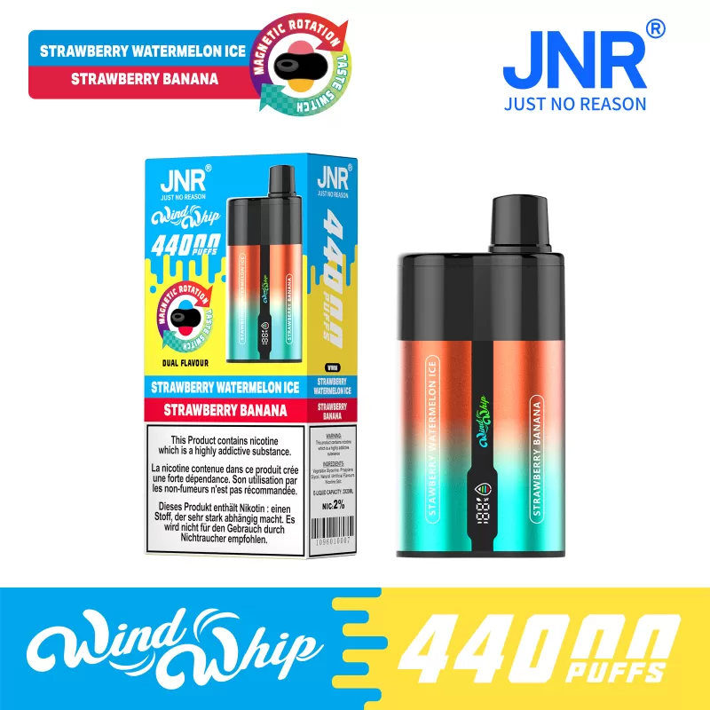 JNR Wind Whip 44000 – 44K Puffs 20*2ml E-Liquid Adjustable Airflow Disposable Vape