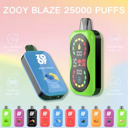 ZOOY Blaze 25000 – 25K Puffs Full-screen Display Child Lock Disposable Vape