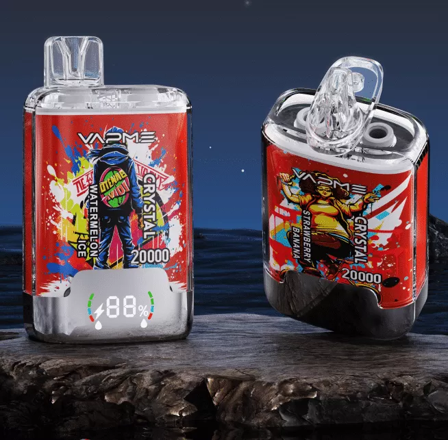 VAPME CRYSTAL 20000 – 20K Puffs 1.0Ω Mesh Coil Dual Flavors Disposable Vape