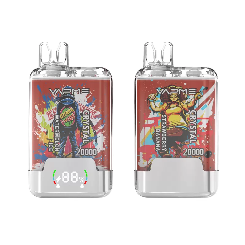 VAPME CRYSTAL 20000 – 20K Puffs 1.0Ω Mesh Coil Dual Flavors Disposable Vape - Image 2