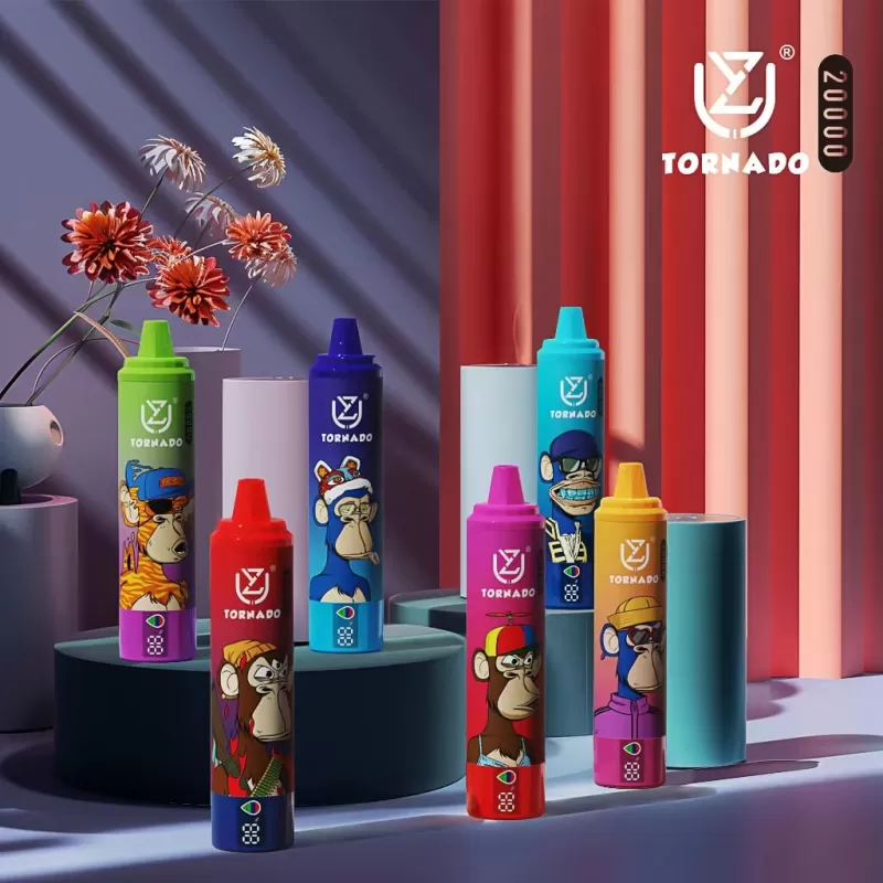 UZY TORNADO 20000 – 20K Puffs 28ml 850mAh Battery Disposable Vape Wholesale Price - Image 3