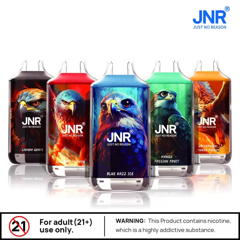 JNR Falcon 16000 – 16K Puffs 1Ω Mesh Coil Adjustable Airflow Disposable Vape Wholesale Price