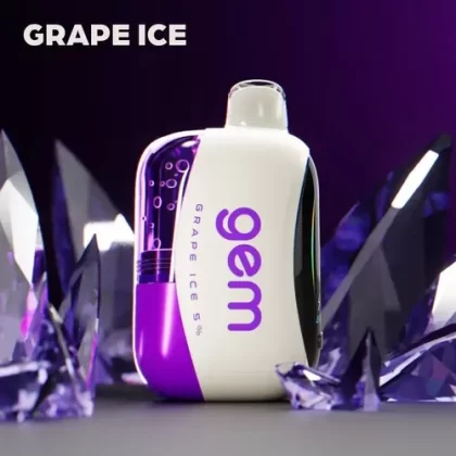 AirBar Gem Disposable Vape – Grape Ice 50mg (50000 Puffs)