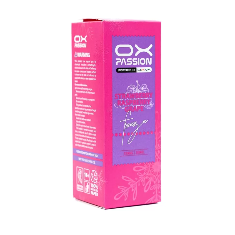 Ox Passion Freeze – Strawberry Raspberry Grape 30ml (35/55mg)