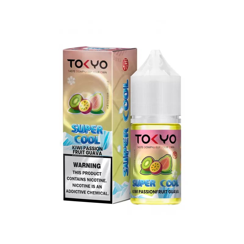 Tokyo Super Cool – Kiwi Passionfruit Guava 30ml (35/50/60 mg)