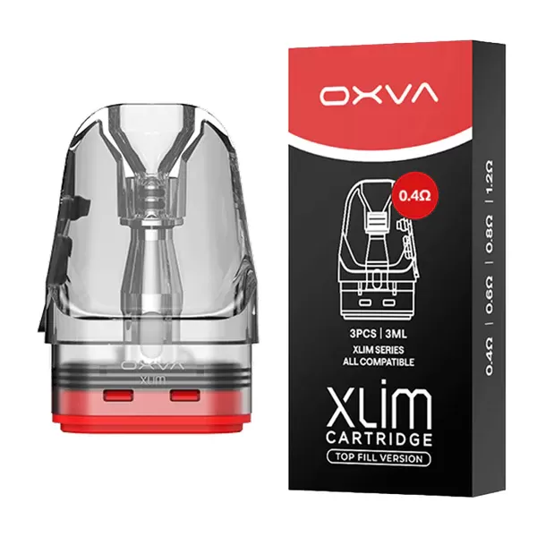 OXVA Xlim Cartridge 3ML 0.4/0.6/0.8/1.2 (Top Fill)