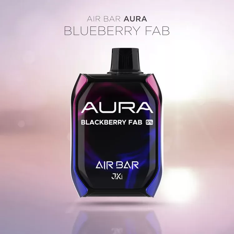 AirBar Aura Disposable Vape – Blackberry Fab 50mg (25000 Puffs)