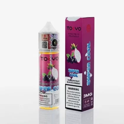 Tokyo Super Cool – Dragonfruit Blackcurrant 60ml (3/6mg)