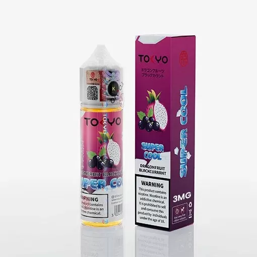 Tokyo Super Cool – Dragonfruit Blackcurrant 60ml (3/6mg)