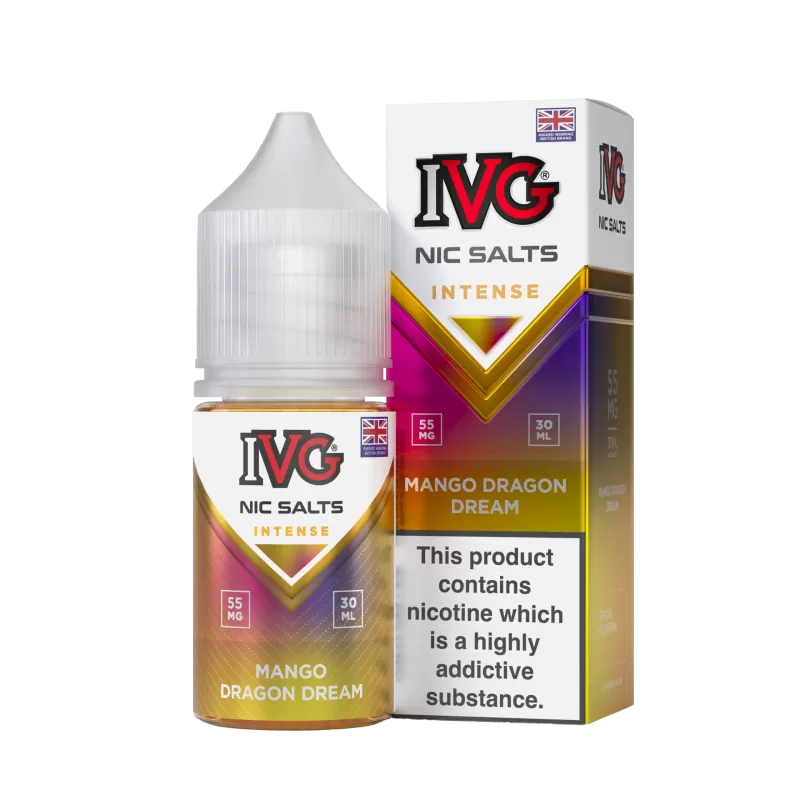 IVG Nic Salt Intense – Mango Dragon 30ml (35/55 Mg) - Image 2
