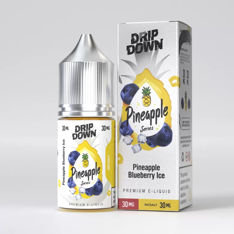 Drip Down Pineapple Series – Pineapple Blueberry Ice 30ml (30/50 Mg)