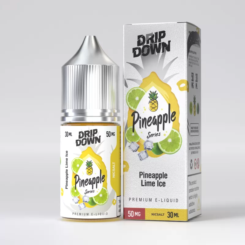 Drip Down Pineapple Series – Pineapple Lime Ice 30ml (30/50 Mg) - Image 2