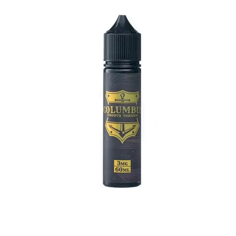 Mega E-Liquid – Columbus Smooth Tobacco 60ml (3/6/12/18 mg)