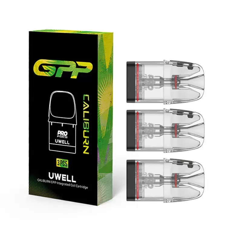 Uwell Caliburn GPP Replacement Pod 3ml (0.4/0.6/0.9/1.2 Ω)