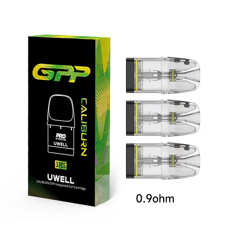 Uwell Caliburn GPP Replacement Pod 3ml (0.4/0.6/0.9/1.2 Ω) - Image 2