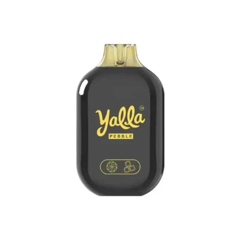 Yalla Pebble Disposable Vape – Paan Kiwi 7000 Puffs 50Mg