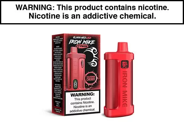 TYSON 2.0 IRON MIKE DISPOSABLE VAPE – 15,000 PUFFS - Image 3
