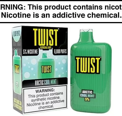 TWIST DISPOSABLE – 6000 PUFFS