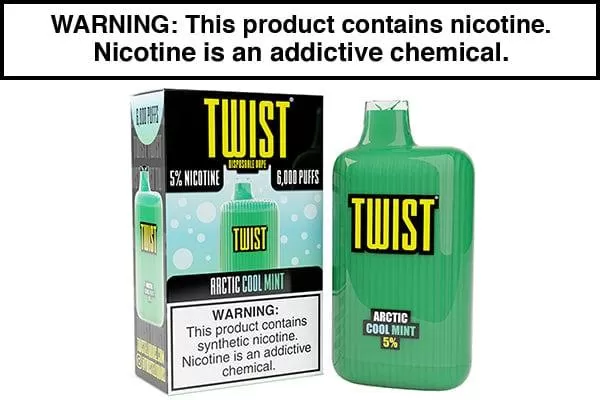 TWIST DISPOSABLE – 6000 PUFFS
