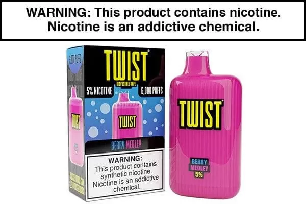 TWIST DISPOSABLE – 6000 PUFFS - Image 2