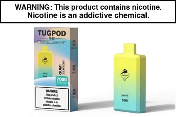 TUGPOD BOX DISPOSABLE VAPE – 7000 PUFFS - Image 2