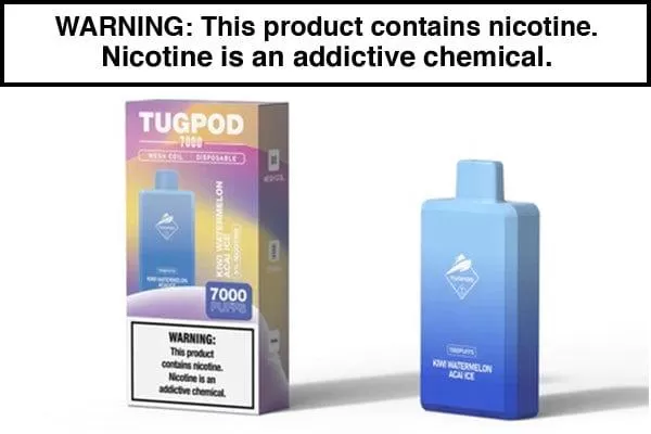 TUGPOD BOX DISPOSABLE VAPE – 7000 PUFFS - Image 3