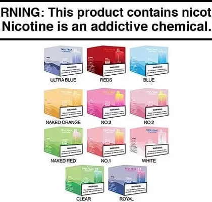 TRULY BAR TOBACCO DISPOSABLE VAPE – 5000 PUFFS