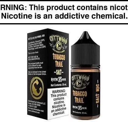 TOBACCO TRAIL BY CUTTWOOD SALT 30ML