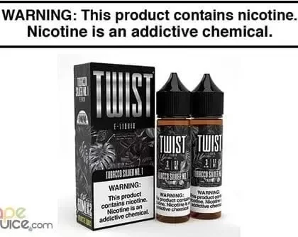 TOBACCO SILVER NO. 1 BY TWIST E LIQUID 120ML