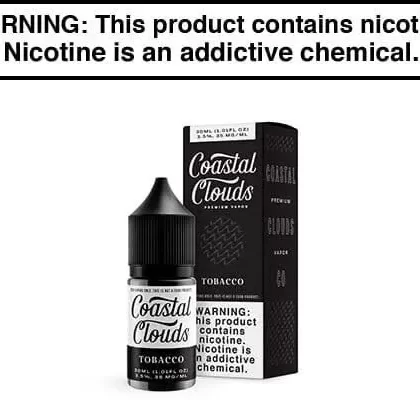 TOBACCO BY COASTAL CLOUDS SALT 30ML
