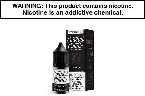 TOBACCO BY COASTAL CLOUDS SALT 30ML
