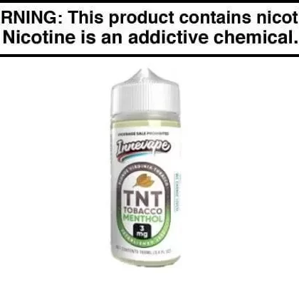 TNT TOBACCO MENTHOL BY INNEVAPE 100ML