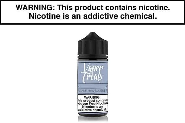 THE CUPCAKE MAN BLUEBERRY BY VAPER TREATS 100ML