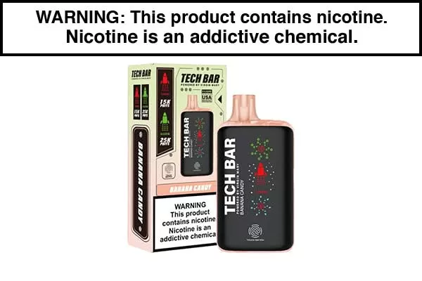 TECH BAR 25K DISPOSABLE VAPE – 25,000 PUFFS - Image 2