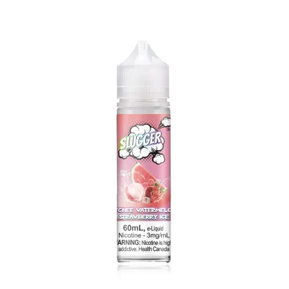 Slugger E-Liquid – Lychee Watermelon Strawberry Ice 60ml (3 mg)