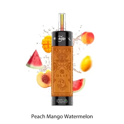 Olit Hookalit X Disposable Vape 20K- Peach Mango Watermelon 3.5MG (20000 PUFFS)