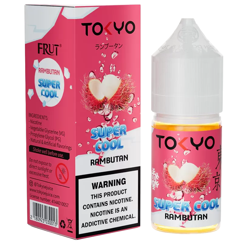 Tokyo Super Cool Rambutan Ice 30ml (35/50 mg)
