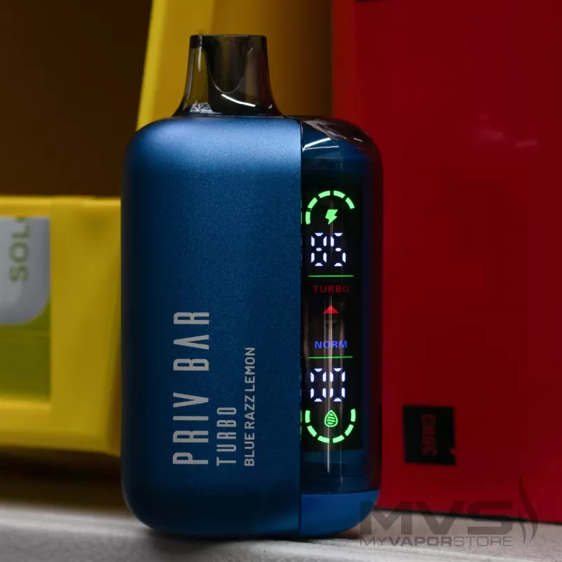 Smok Priv Bar Turbo – Blue Razz Lemon 50mg (15000 Puffs)