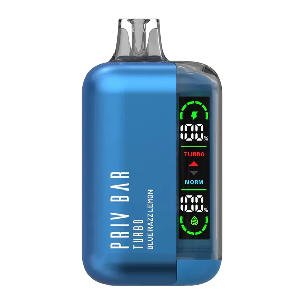 Smok Priv Bar Turbo – Blue Razz Lemon 50mg (15000 Puffs) - Image 2