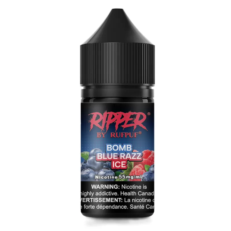 Rufpuf Ripper Salt-Bomb Blue Razz Ice 30ml (35,55mg)