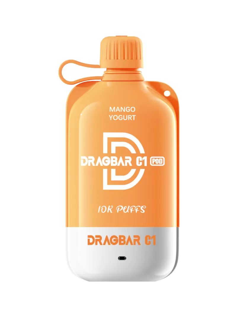 Dragbar C1 Disposable Vape- Mango Yogurt (10000Puffs)