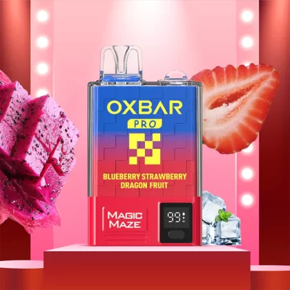 Oxbar Magic Maze Pro Blueberry Strawberry Dragon Fruit 10000 Puffs 50mg (900mAh) (Expired)
