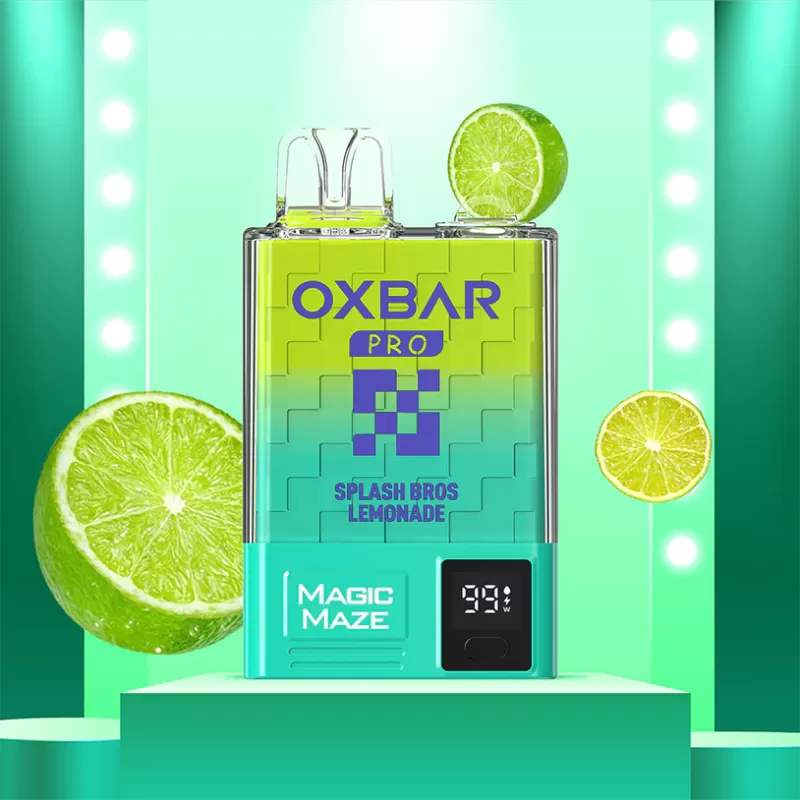 Oxbar Magic Maze Pro Splash Bros Lemonade 10000 Puff 50mg (900mAh) (Expired) (Expired)