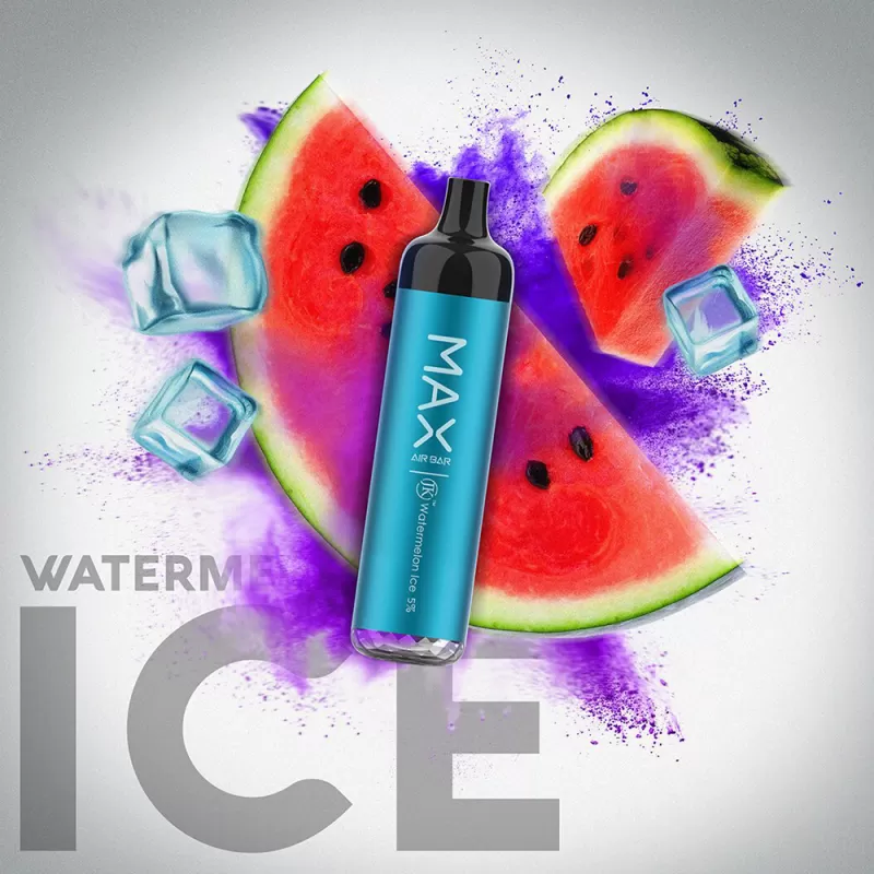 AIR BAR MAX WATERMELON ICE — 2500PUFF DISPOSABLE