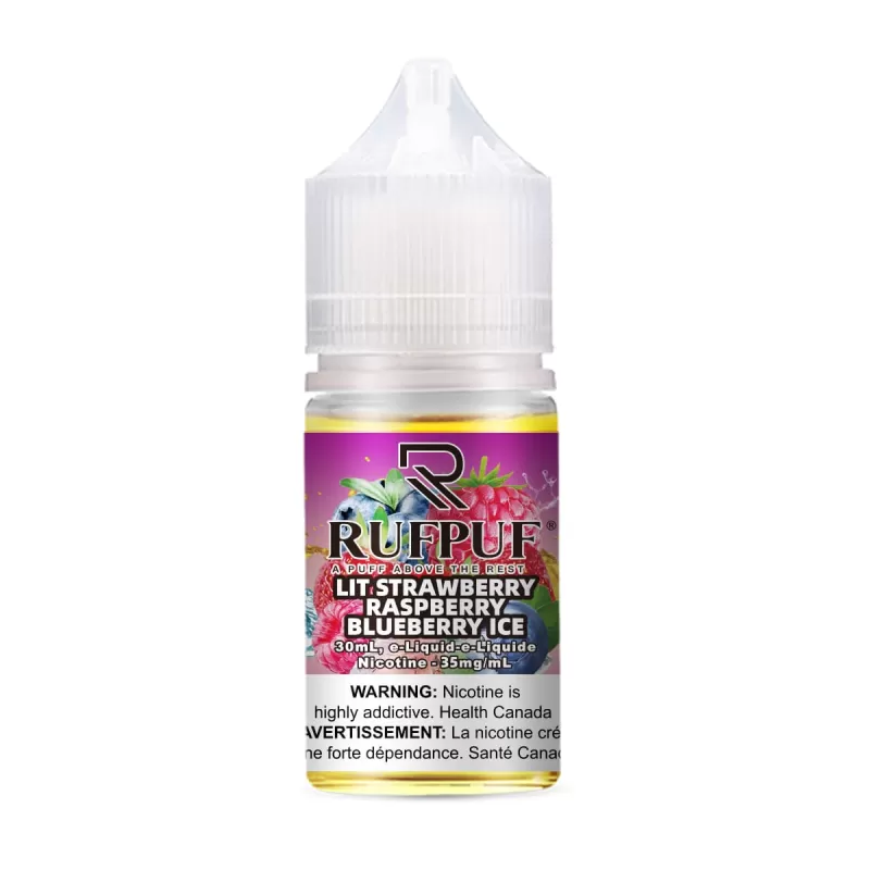 Rufpuf -Lit Strawberry Raspberry Blueberry Ice 30ml (20/35/50mg)
