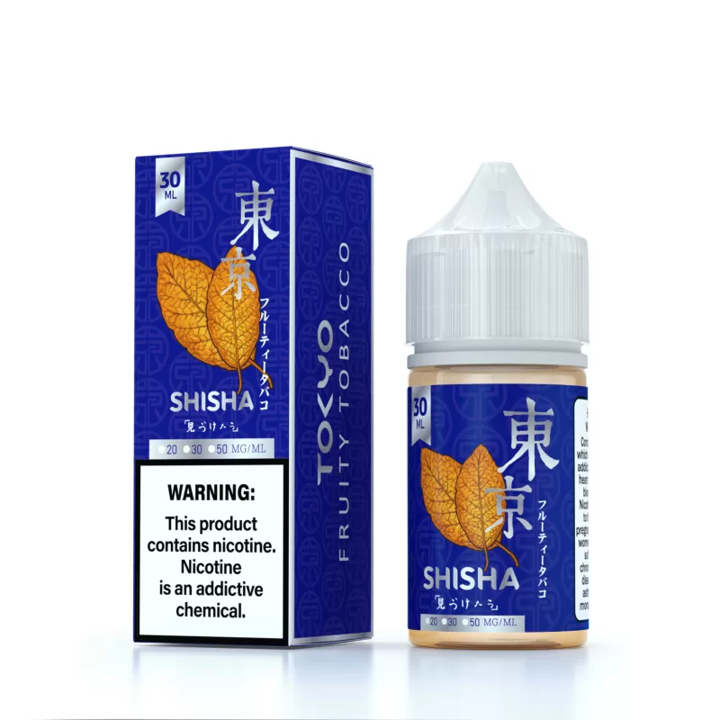 Tokyo Silver Shisha Series – Fruity Tobacco 30 ml (20/30/50mg)