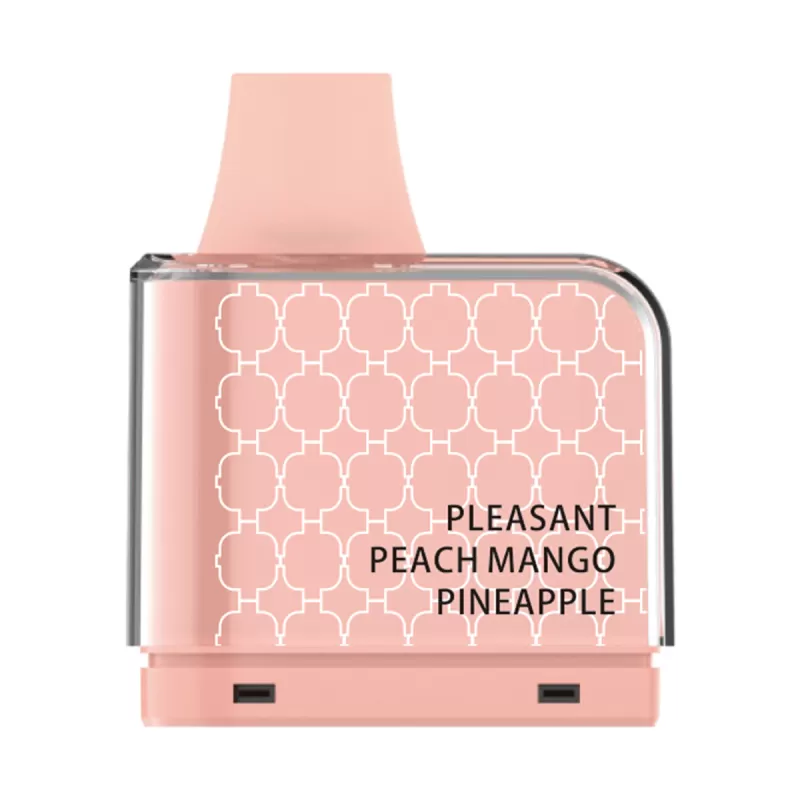 Rufpuf Klikit Prefilled Pod – Pleasant Peach Mango Pineapple 50mg (5000Puffs)